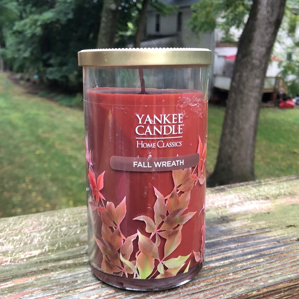 yankee candle “Fall Wreath”